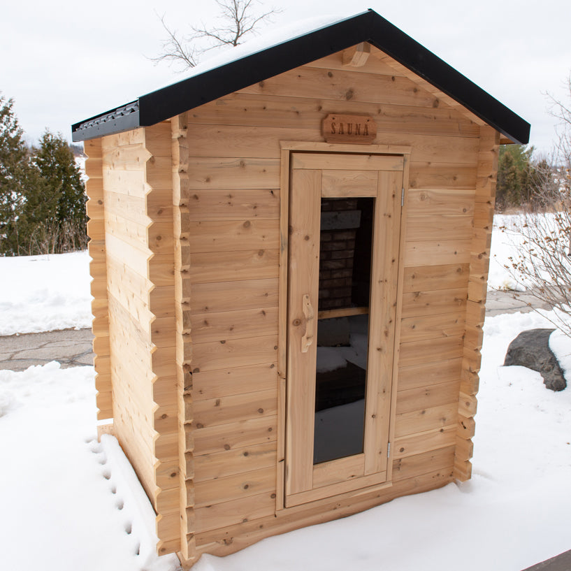 LeisureCraft Canadian Timber Granby Cabin Sauna - CTC66W