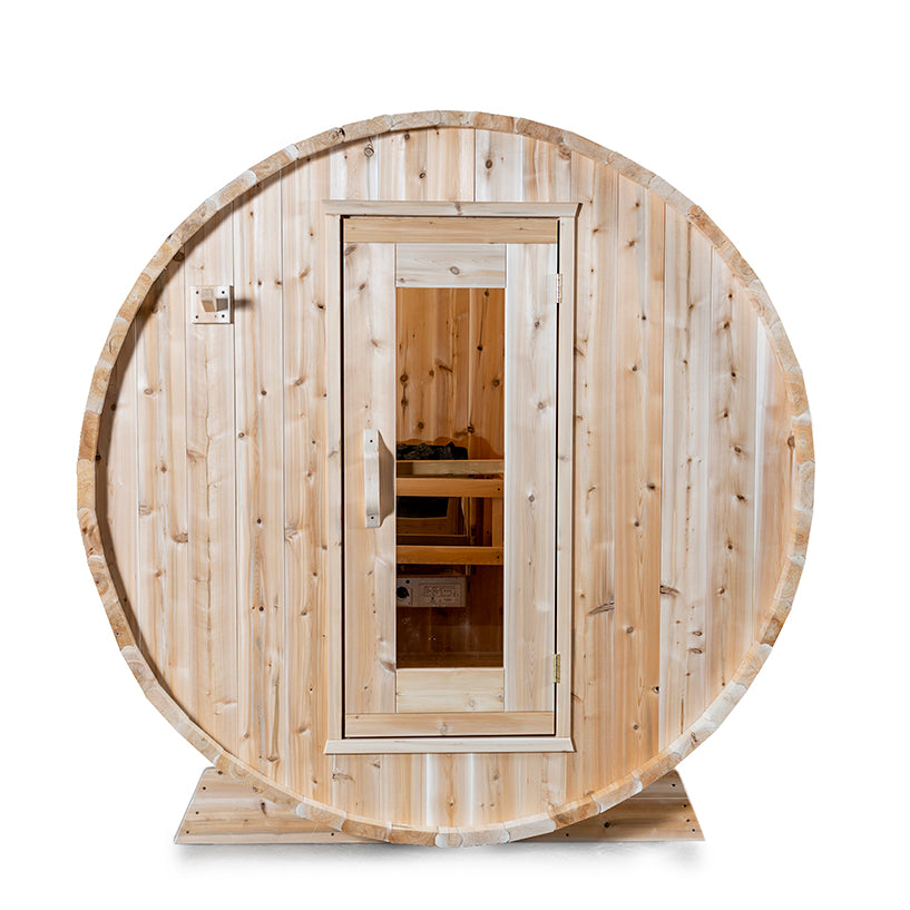 LeisureCraft Canadian Timber Harmony Barrel Sauna - CTC22W